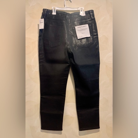 GOOD AMERICAN - GOOD CLASSIC COATED JEANS - Picture 4 of 6